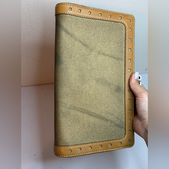 Chloé Canvas/Leather Clutch Bag - Picture 8 of 12